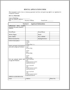 Alberta Residential Rental Association Forms