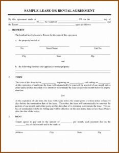 Alberta Residential Rental Forms