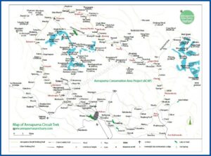 Annapurna Trek Map