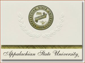 Appalachian State University Graduation Announcements