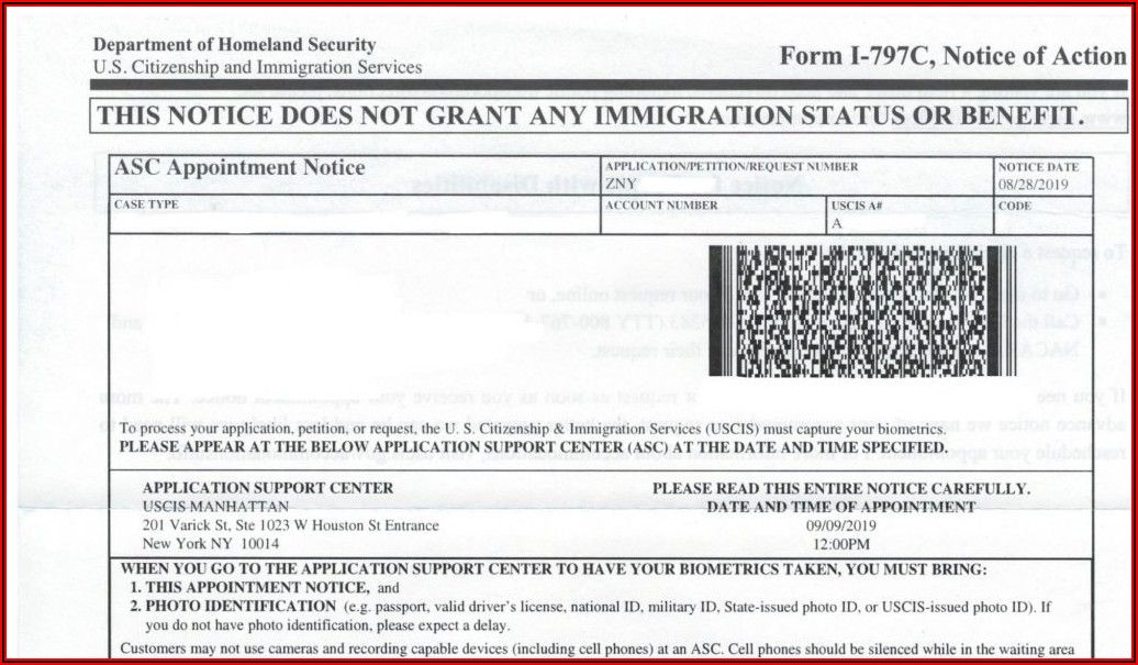 Application Form For Green Card 2019