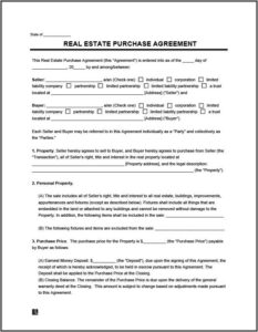 Auto Purchase Agreement Template