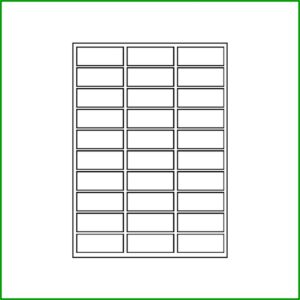 Avery 5160 Compatible Template