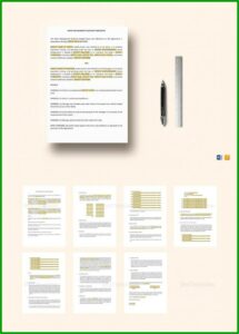 Band Manager Contract Template