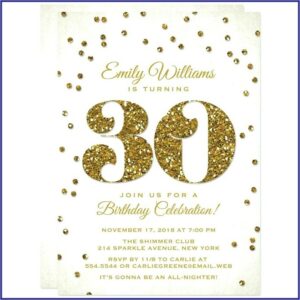 Birthday Party Invitation Wording For Adults