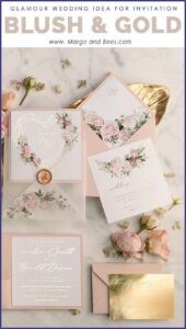 Blush Wedding Invitations Uk