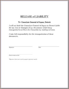 Bounce House Waiver Form