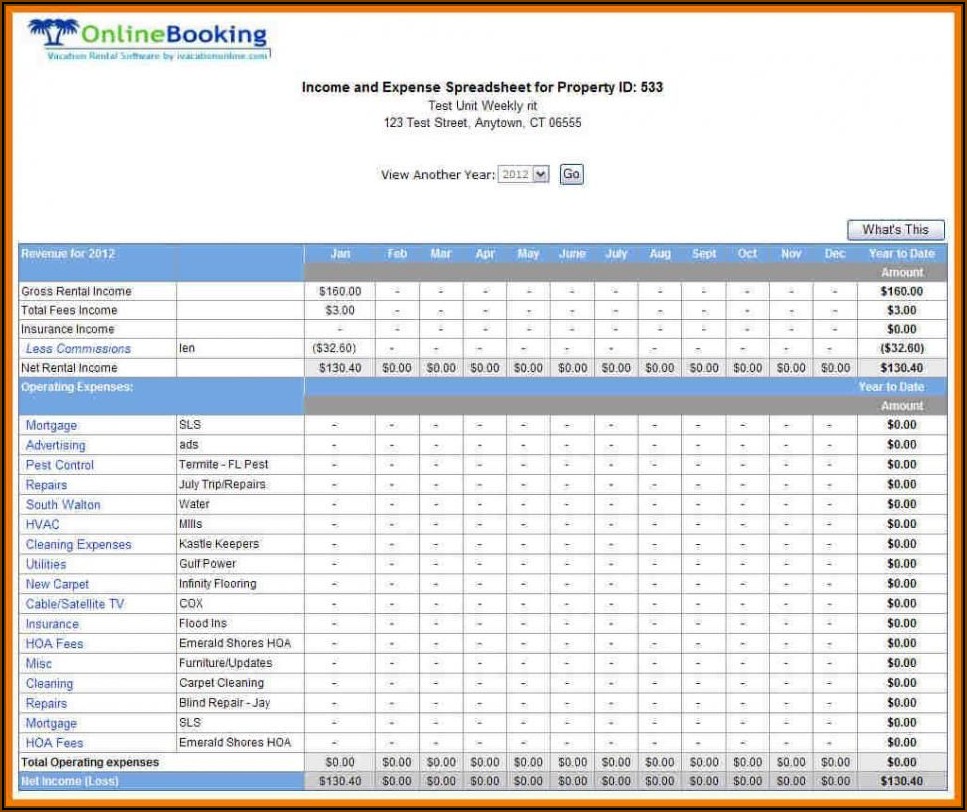 Budget Spreadsheet Template Excel