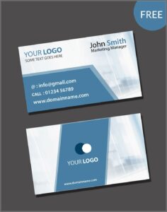 Business Card Design Psd Templates Free Download
