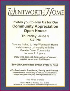 Business Open House Announcement Wording