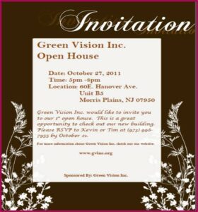 Business Open House Invitation Wording Ideas