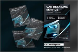 Car Detailing Flyer Template