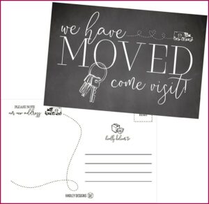 Cheap Moving Announcement Postcards