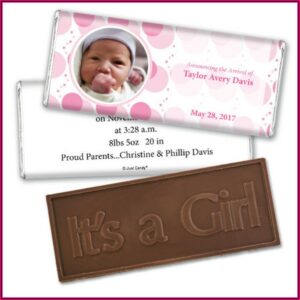 Chocolate Bar Birth Announcements