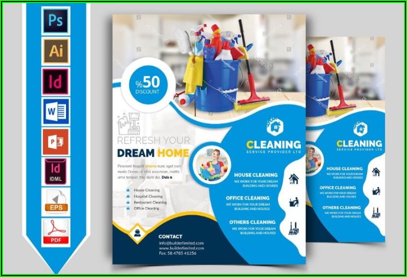Cleaning Services Flyers Samples