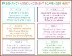 Clever Riddles Hard Pregnancy Announcement Riddles