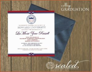 College Graduation Party Invitations Templates