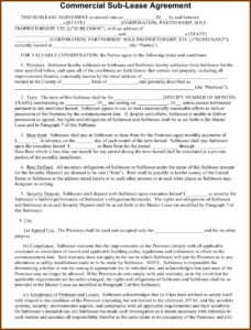 Commercial Lease Agreement Pdf Download