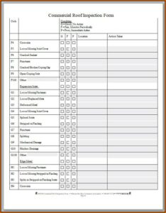 Commercial Property Inspection Checklist Template