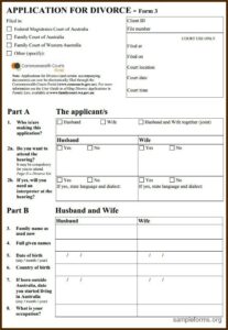 Consent Paper Divorce Template
