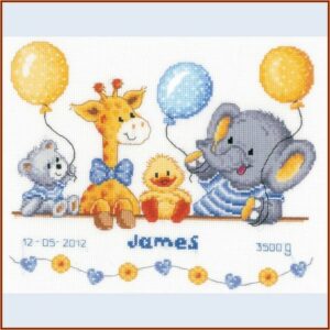 Cross Stitch Birth Announcement Patterns Free