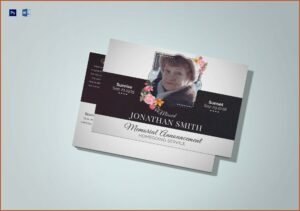 Death Announcement Template Word