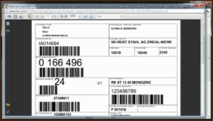 Dhl Shipping Label Template