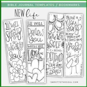 Double Sided Bookmark Template Google Docs