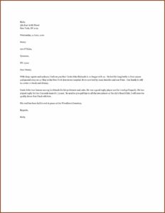 Employee Death Announcement Sample