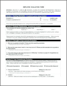 Employee Exit Interview Form Word