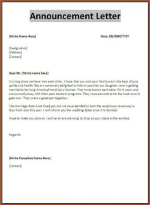 Employee Leaving Announcement Email Sample