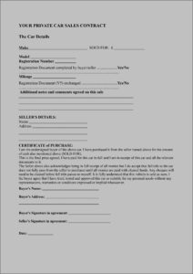 Export Sales Contract Template Word