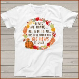 Fall Pregnancy Announcement Shirts