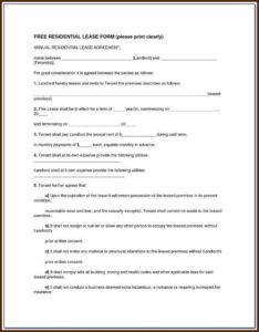 Farm Land Lease Agreement Template