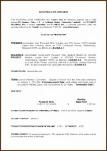 Farm Land Lease Agreement Template Free