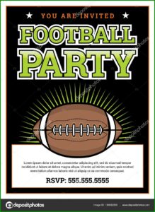 Football Invitation Template