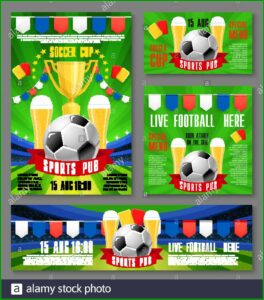 Football Match Invitation Template