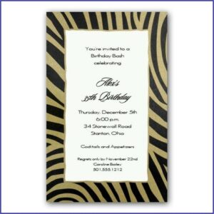 Free 60th Birthday Invitation Wording