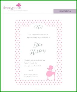 Free Birthday Party Invitation Templates With Photo