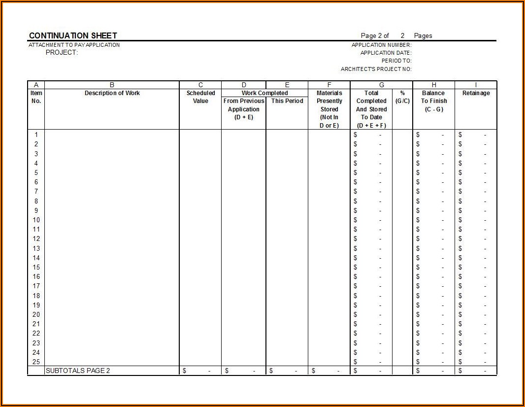 Free Blank Aia G702 Form