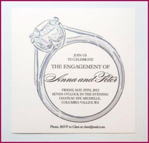 Free Engagement Invitations Templates