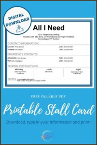 Free Equine Business Plan Template