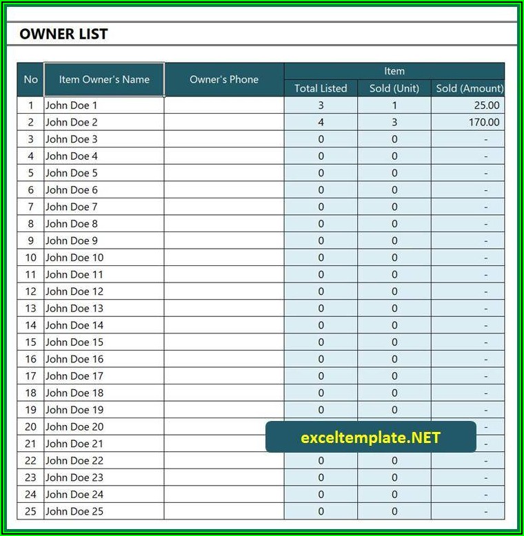 Free Excel Asset Inventory Template