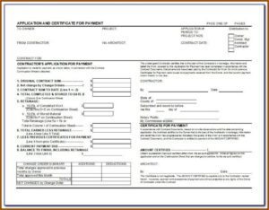 Free Printable Aia G702 Form