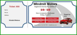 Free Printable Car Wash Ticket Template