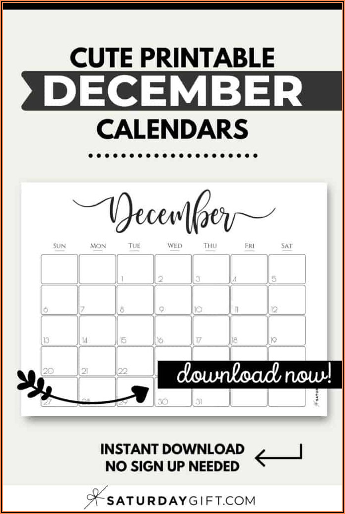 Free Printable Pregnancy Announcement Calendar December 2020