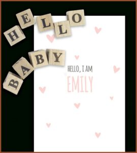 Free Printable Pregnancy Announcement Cards