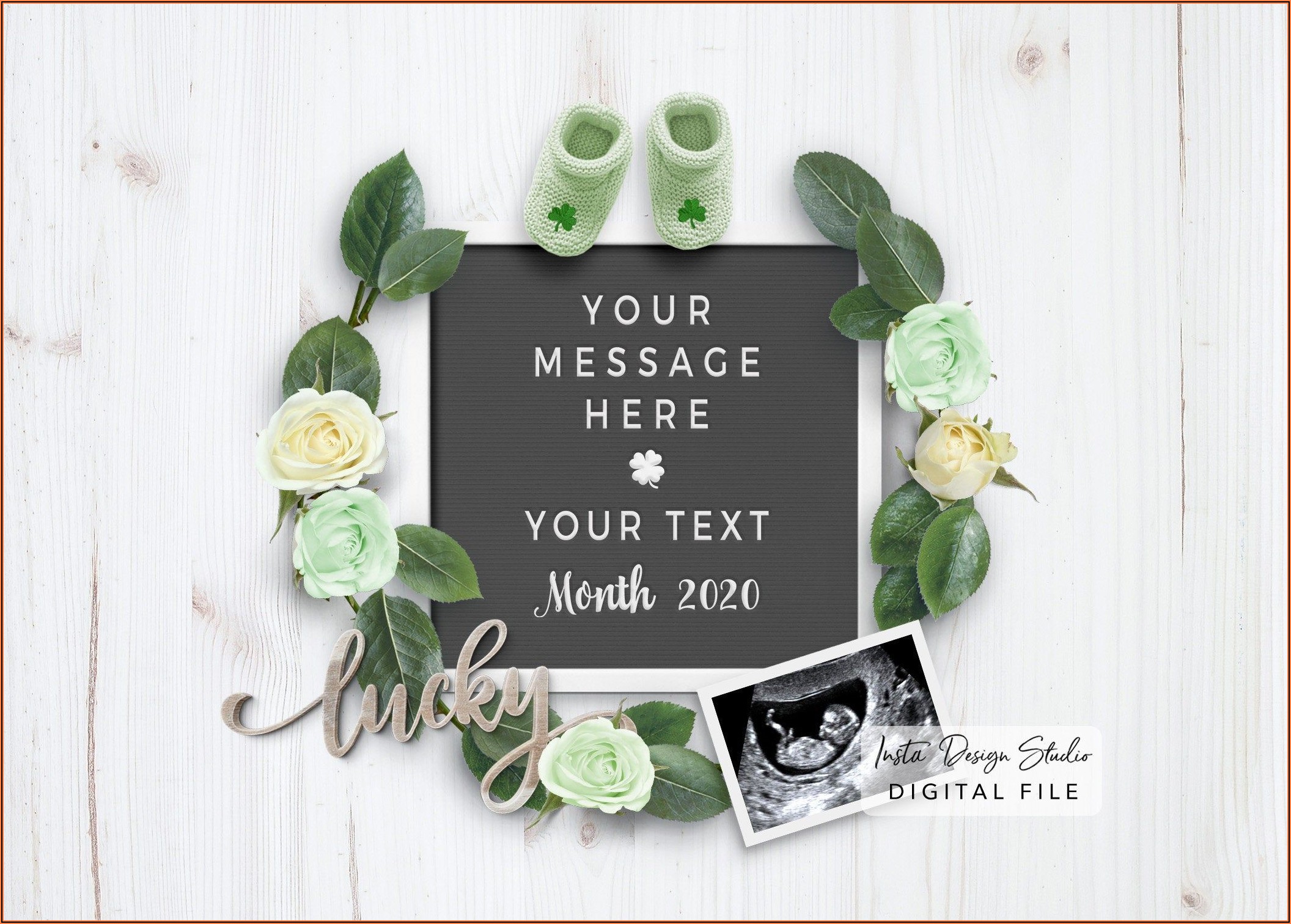 Free Printable Pregnancy Announcement Templates