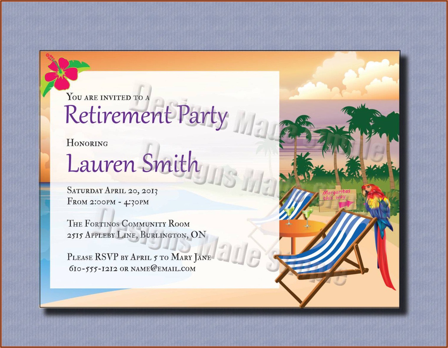 Free Retirement Announcement Templates For Word