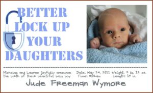 Funny Baby Birth Announcement Wording